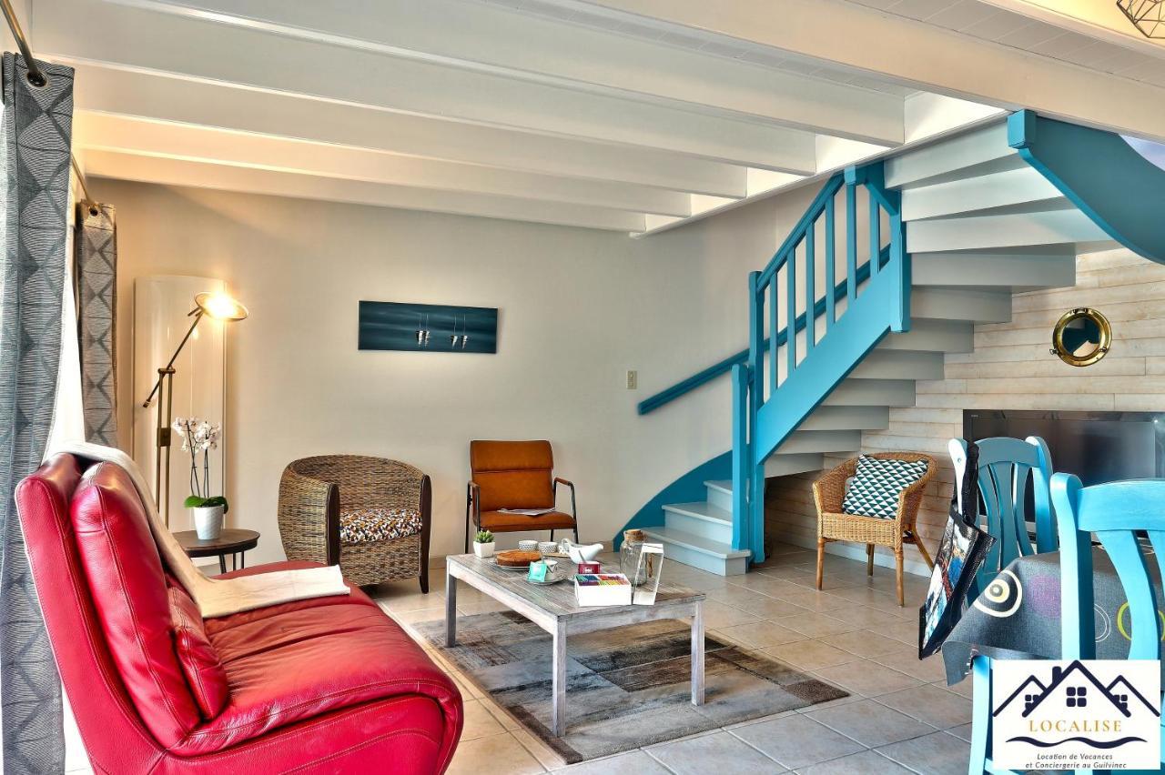 Localise - M3A La Maison Du Pecheur Au Guilvinec - Chambres Vue Mer - A 20M De La Mer Situee A La Pointe De Men Meur - Tout A Pied, Plage, Port, Centre, Commerces, Marche - Wifi Inclus - Linge De Lit Inclus - Jardin Clos - En Option , Menage Et Servi Екстер'єр фото