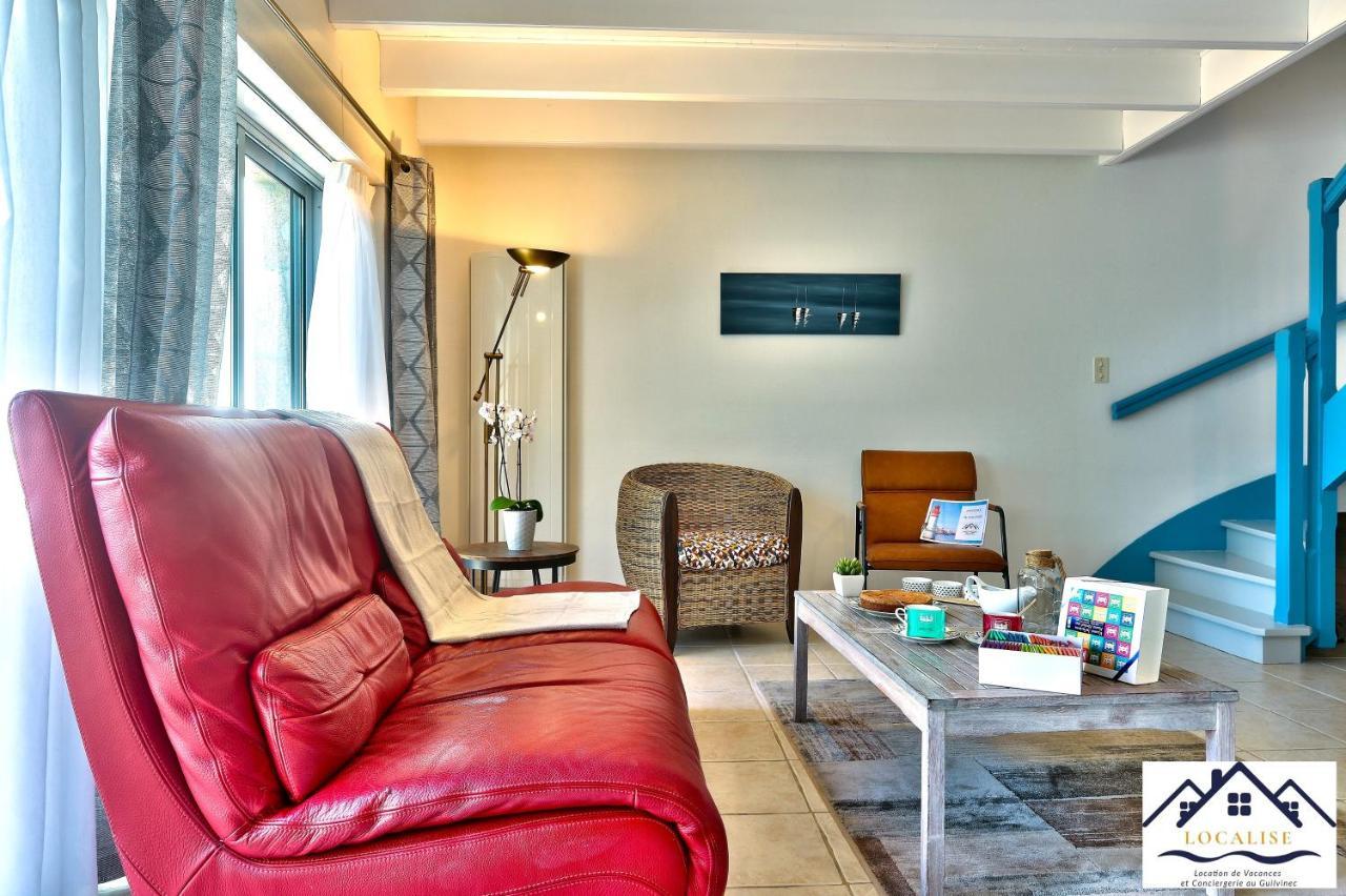 Localise - M3A La Maison Du Pecheur Au Guilvinec - Chambres Vue Mer - A 20M De La Mer Situee A La Pointe De Men Meur - Tout A Pied, Plage, Port, Centre, Commerces, Marche - Wifi Inclus - Linge De Lit Inclus - Jardin Clos - En Option , Menage Et Servi Екстер'єр фото
