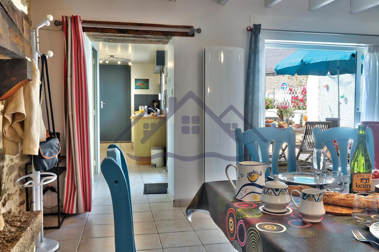 Localise - M3A La Maison Du Pecheur Au Guilvinec - Chambres Vue Mer - A 20M De La Mer Situee A La Pointe De Men Meur - Tout A Pied, Plage, Port, Centre, Commerces, Marche - Wifi Inclus - Linge De Lit Inclus - Jardin Clos - En Option , Menage Et Servi Екстер'єр фото