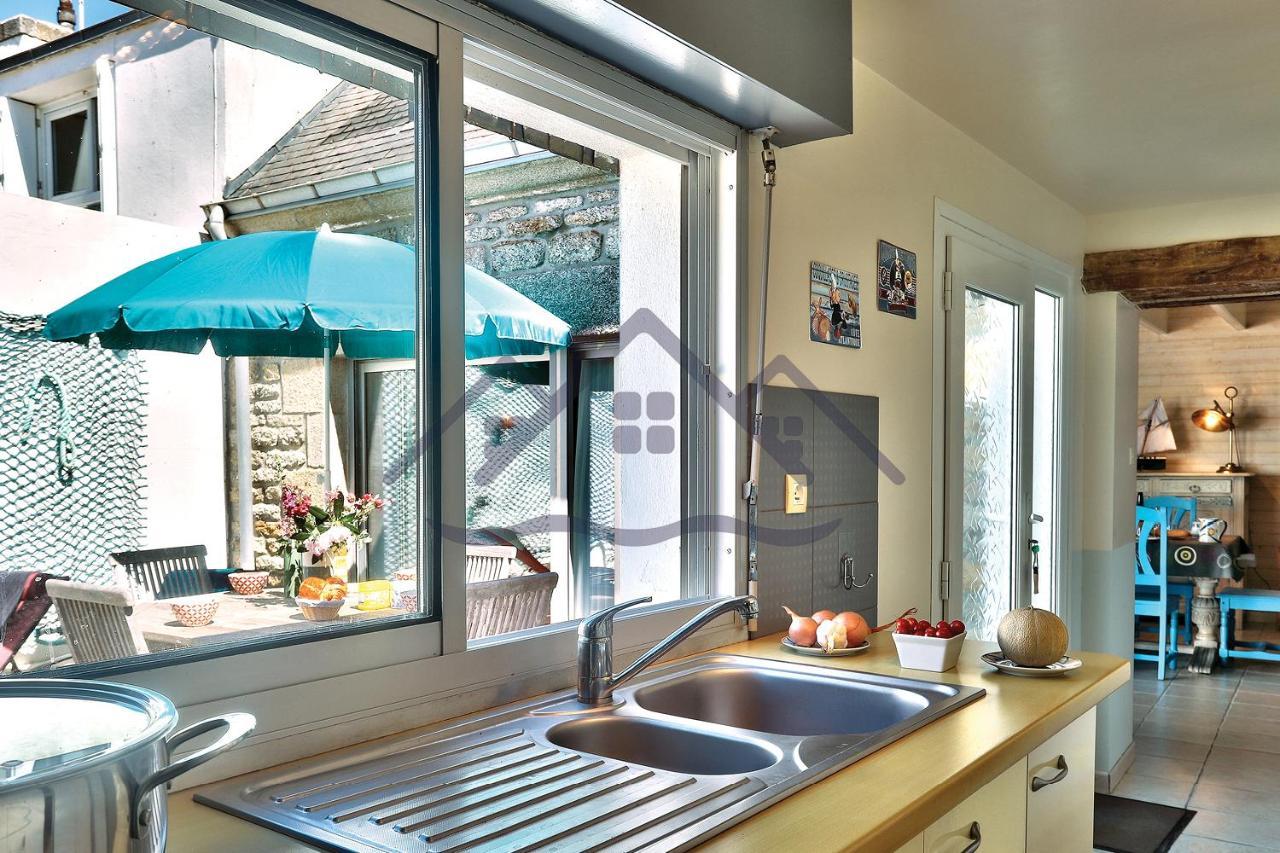 Localise - M3A La Maison Du Pecheur Au Guilvinec - Chambres Vue Mer - A 20M De La Mer Situee A La Pointe De Men Meur - Tout A Pied, Plage, Port, Centre, Commerces, Marche - Wifi Inclus - Linge De Lit Inclus - Jardin Clos - En Option , Menage Et Servi Екстер'єр фото